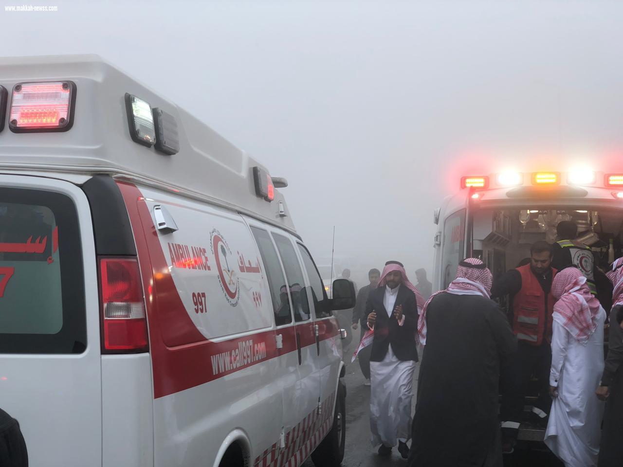 فرع هيئة الهلال الأحمر بمنطقة الباحة يكثف جهوده منذ بدء ازمة 