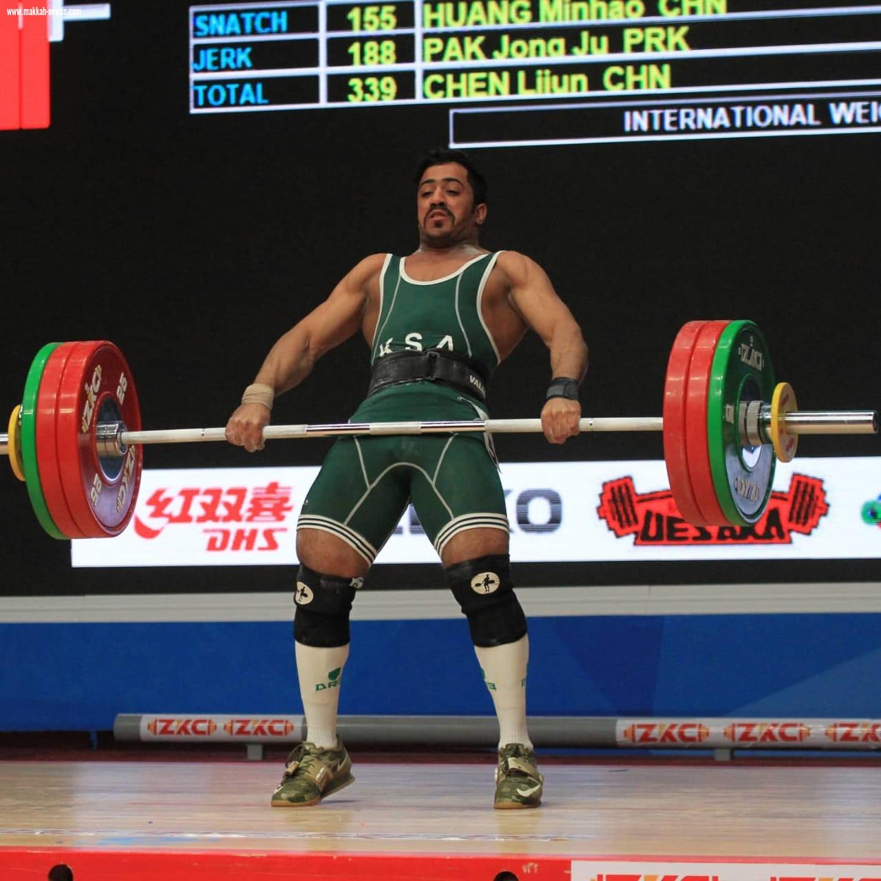 اخضر الاثقال يواصل التميز  *الرباع المزيدي ينتزع برونزية آسيوية بشطقند