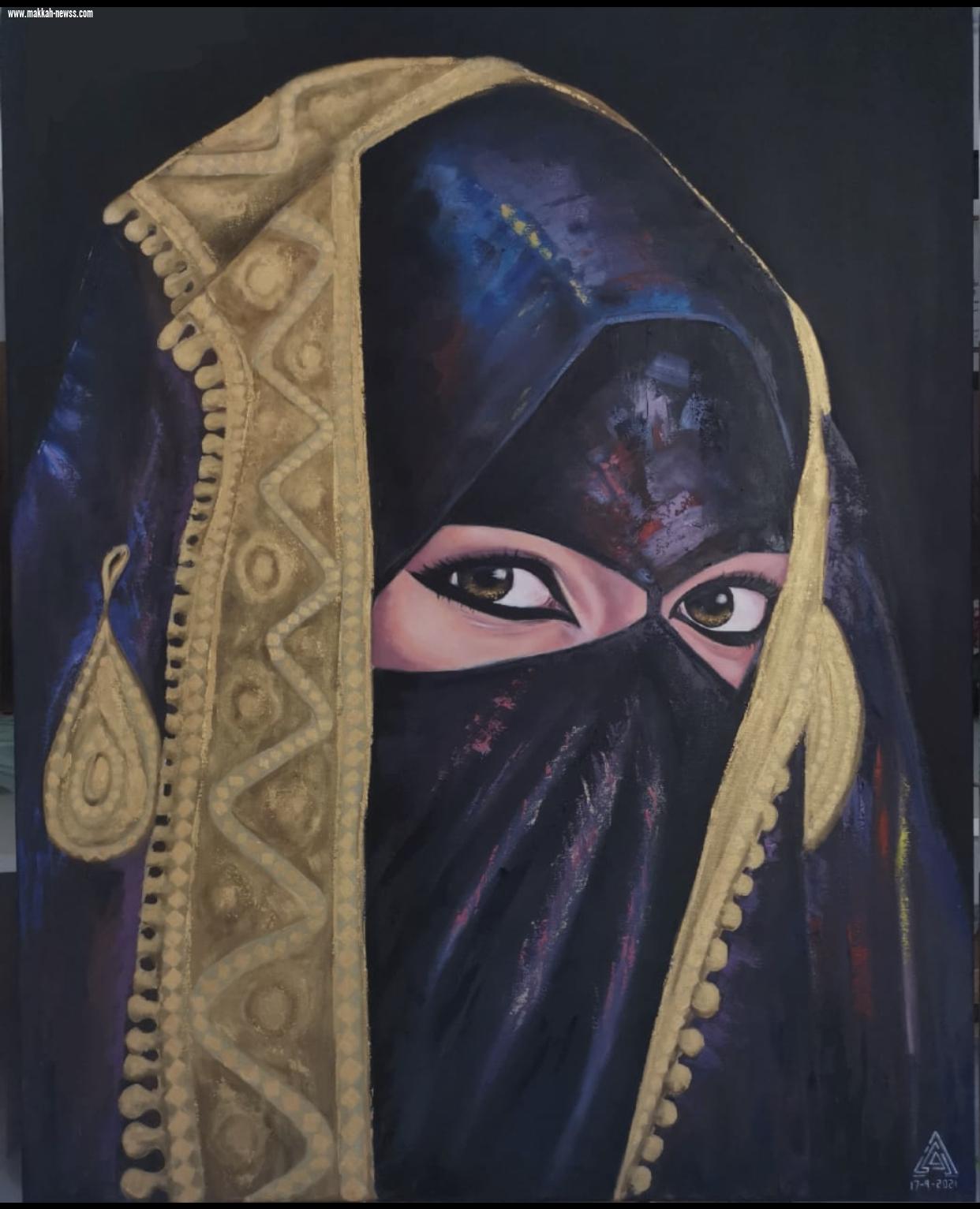الفنانة التشكيلية أروى الظيفي في ضيافة صحيفة صوت مكة الاجتماعية.   الرسم عندي هواية ومهارة اكتسبتها عن طريق الممارسة.