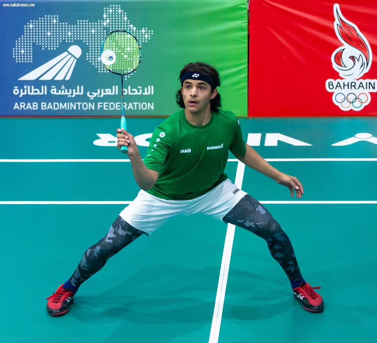 هيا ومعاذ يتأهلان لدور الـ 16  في كأس العرب للريشة  