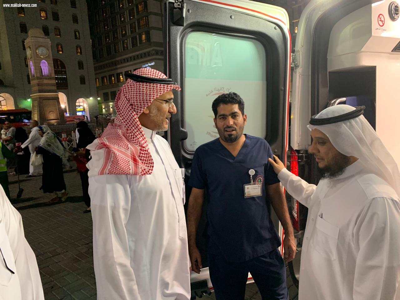 القاسم يقف على استعدادات هيئة الهلال الأحمر السعودي بمنطقة المدينة المنورة ويدشن فعاليات اليوم العالمي للهلال الأحمر