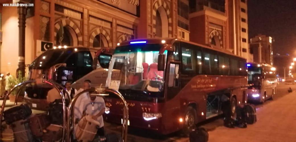 مغادرة آخر حاج لمكتب الخدمة الميدانية رقم 6 لمطوفي حجاج جنوب آسيا 