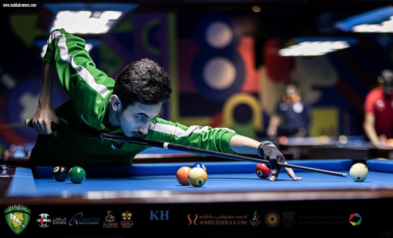 الغامدي يتوج بذهبية غرب اسيا للبلياردو 