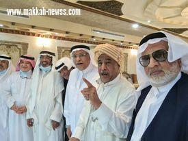 الخياط  وصباغ والعويضي في ضيافة الشيخ ابراهيم بن حسين امجد