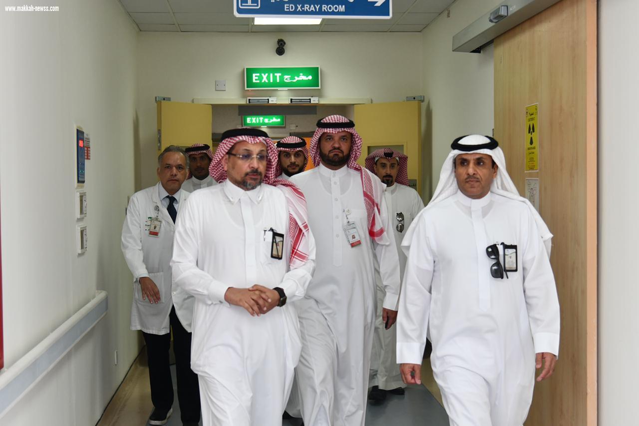 مدير صحة جدة يتفقد المرافق الصحية بالمطار والمستشفيات لمتابعة سير العمل و مدى جاهزيتها