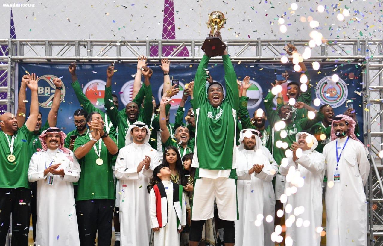 اخضر السلة يتوج في البطولة الخليجية