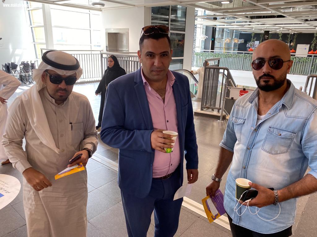 قسم التوعية الصحية بمستشفى العزيزية بجدة يقيم حملة للتوعية وطرق الوقاية من كورونا 