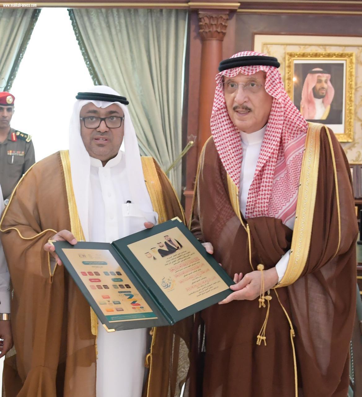 أمير منطقة جازان يستقبل مدير عام التعليم المكلف بالمنطقة ..