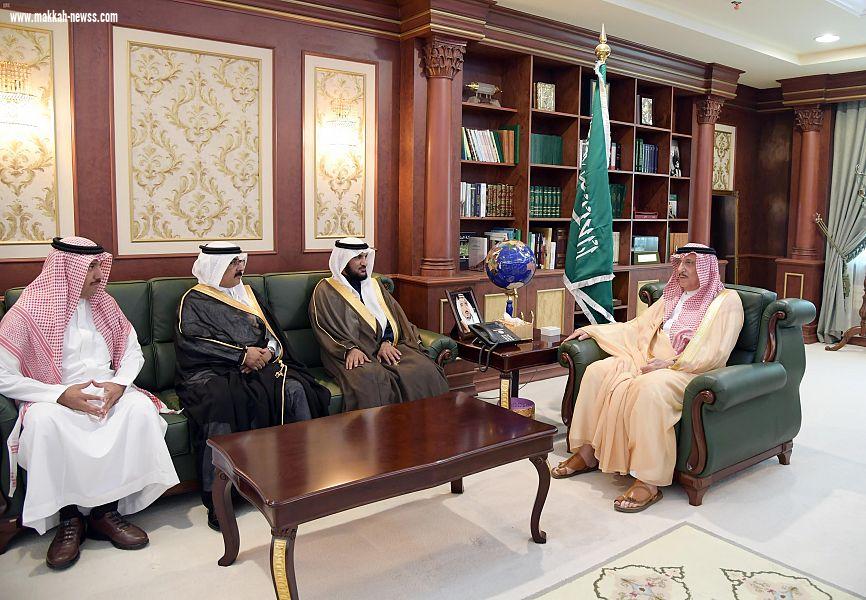 سمو أمير منطقة جازان يستقبل وكيل وزارة الداخلية للأحوال المدنية