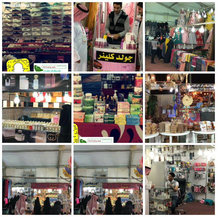 ١٢٠،٠٠٠ زائر لمهرجان ربيع النوارية بمكة وخيمة التسويق تحوي ٣٠٠٠ منتج عائلي 