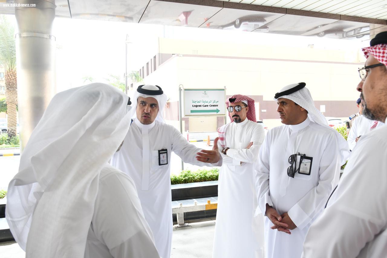 مدير صحة جدة يتفقد المرافق الصحية بالمطار والمستشفيات لمتابعة سير العمل و مدى جاهزيتها