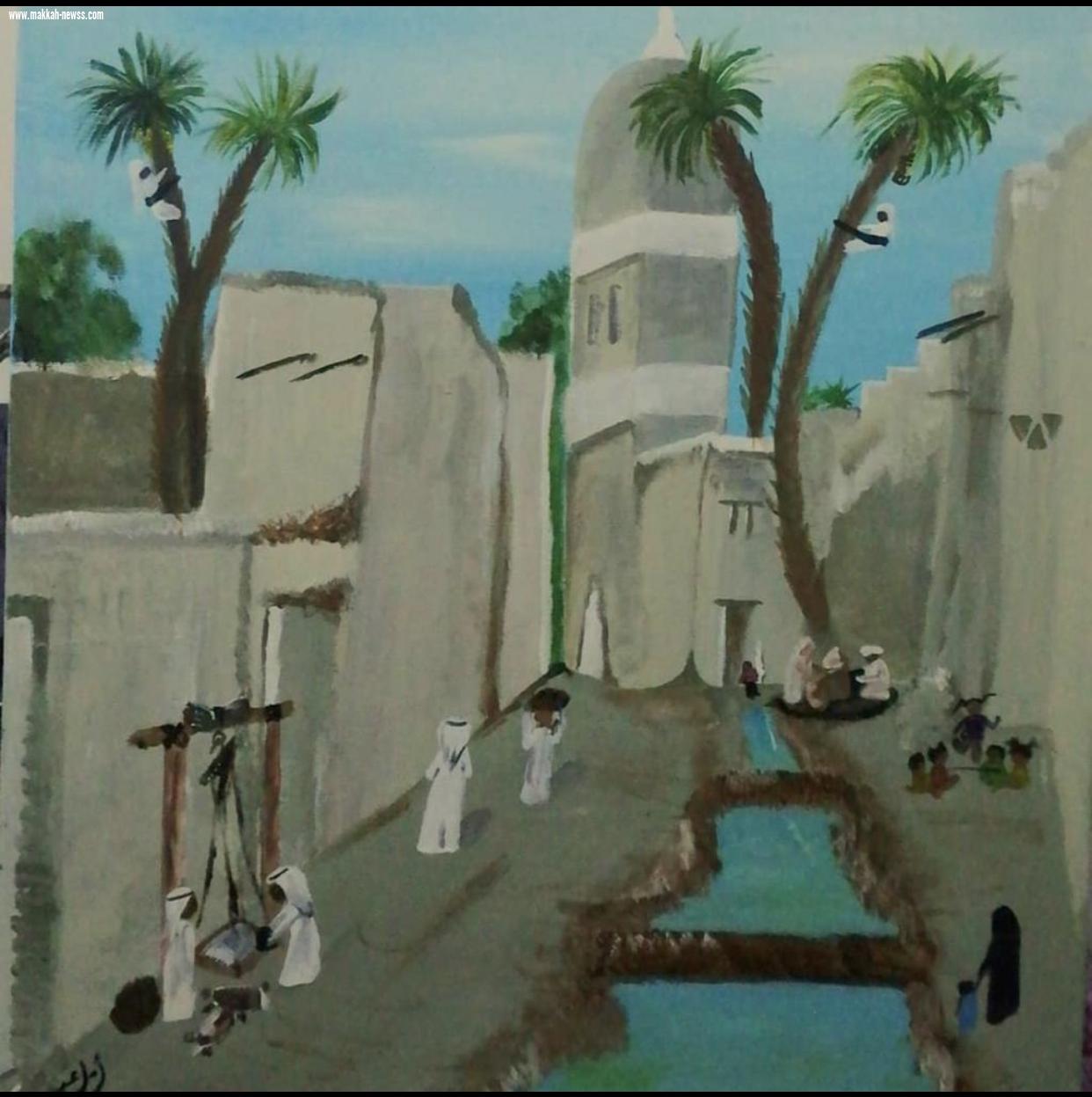 في  حوار لصوت مكة الاجتماعية مع الفنانة  التشكيلية  أمل عيد: اعتبر الرسم هو الهواء الذي استنشقه، ومن خلاله اعشق نفسي والحياة واعيش مع كل لوحة قصة جميلة.