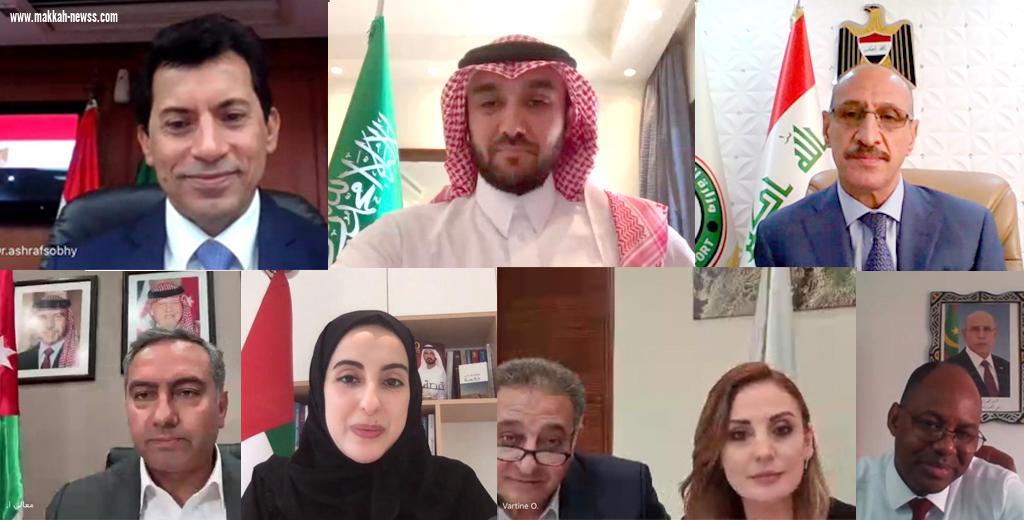 سمو وزير الرياضة يشارك في الاجتماع الافتراضي للدورة 43 لمجلس وزراء الشباب والرياضة العرب