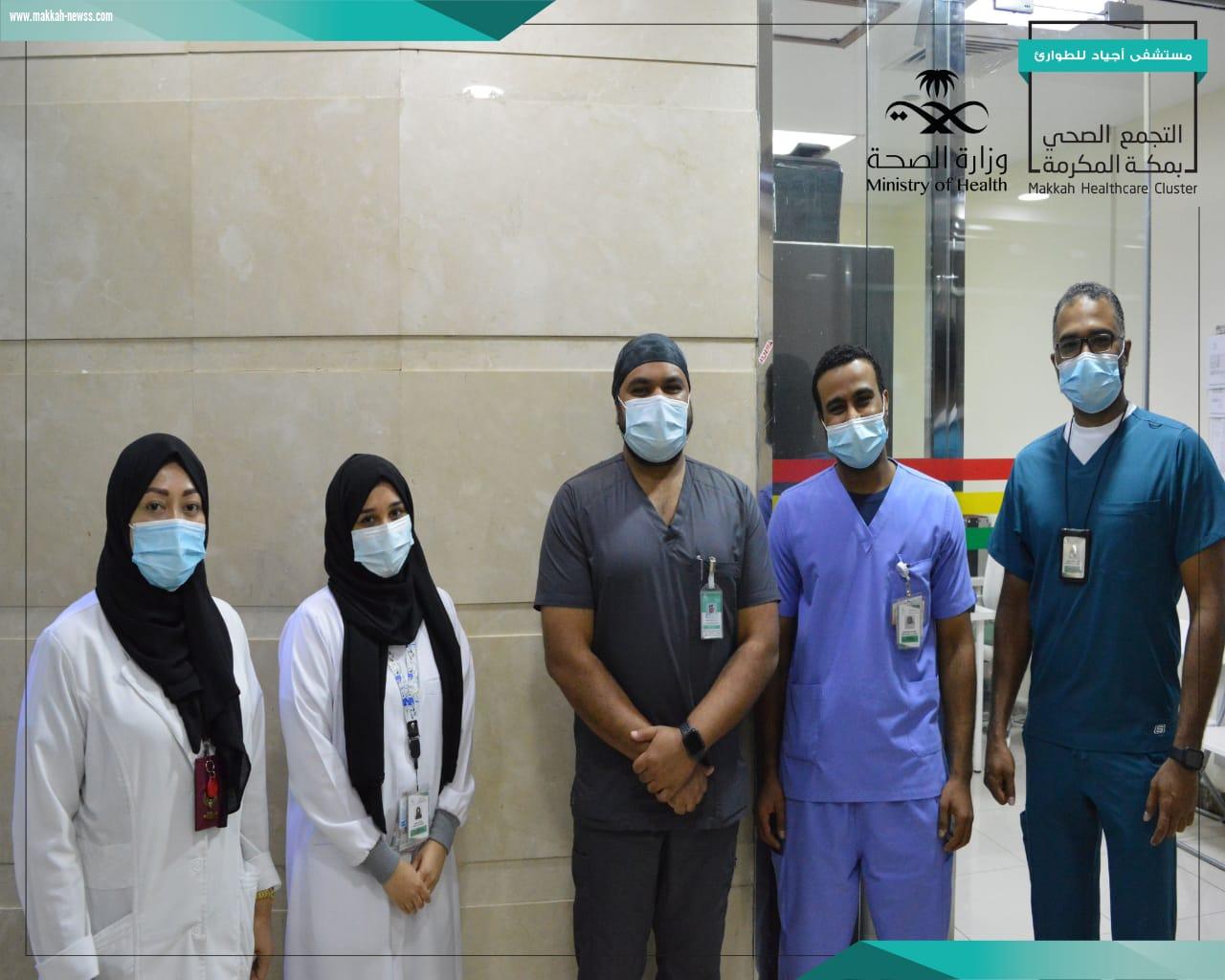 مليباري يزور مستشفى أجياد   للتأكد من استعداد المنشآت الصحية لمكافحة عدوى الأمراض التنفسية ومنها  (COVID)