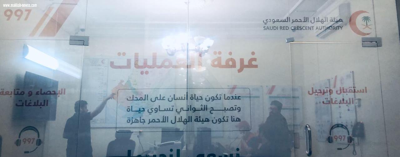 فرع هيئة الهلال الأحمر بمنطقة الباحة يكثف جهوده منذ بدء ازمة 
