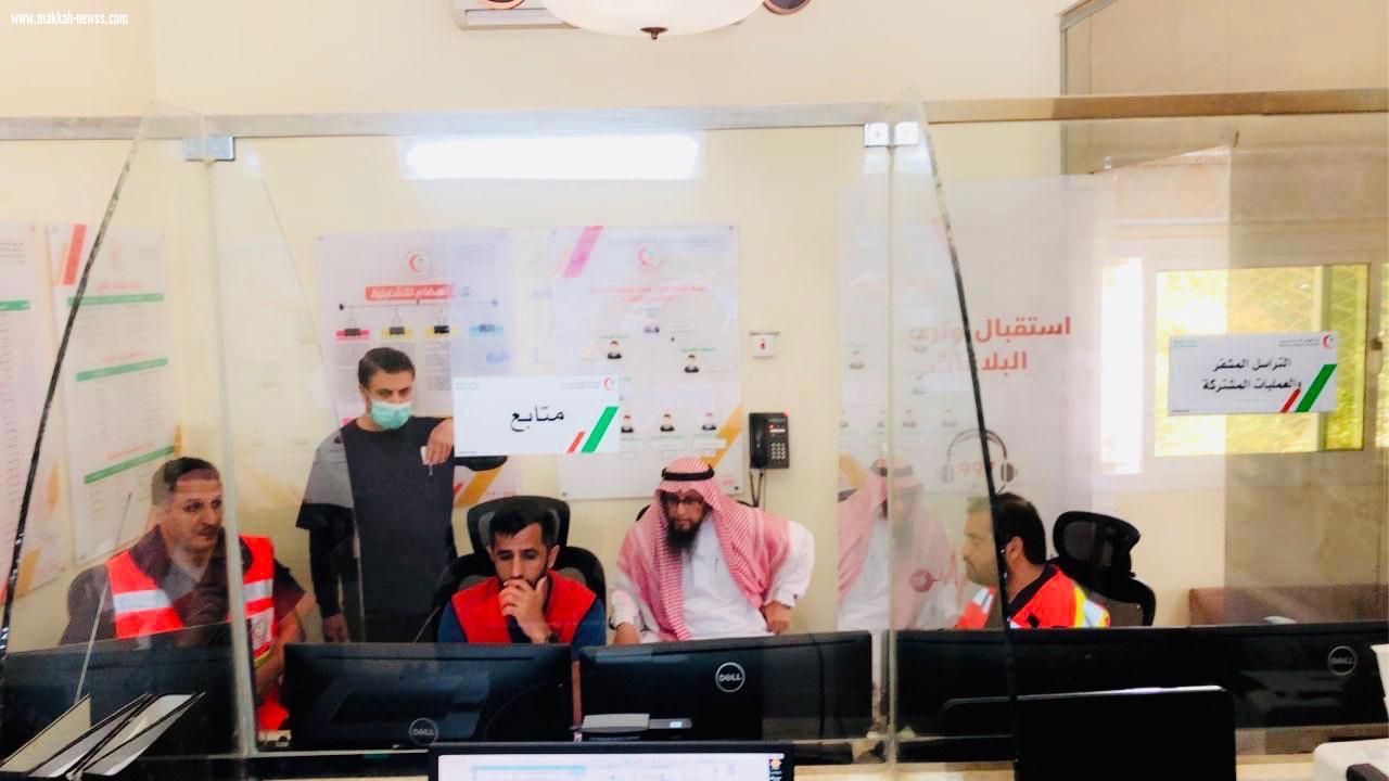 فرع هيئة الهلال الأحمر بمنطقة الباحة يكثف جهوده منذ بدء ازمة 