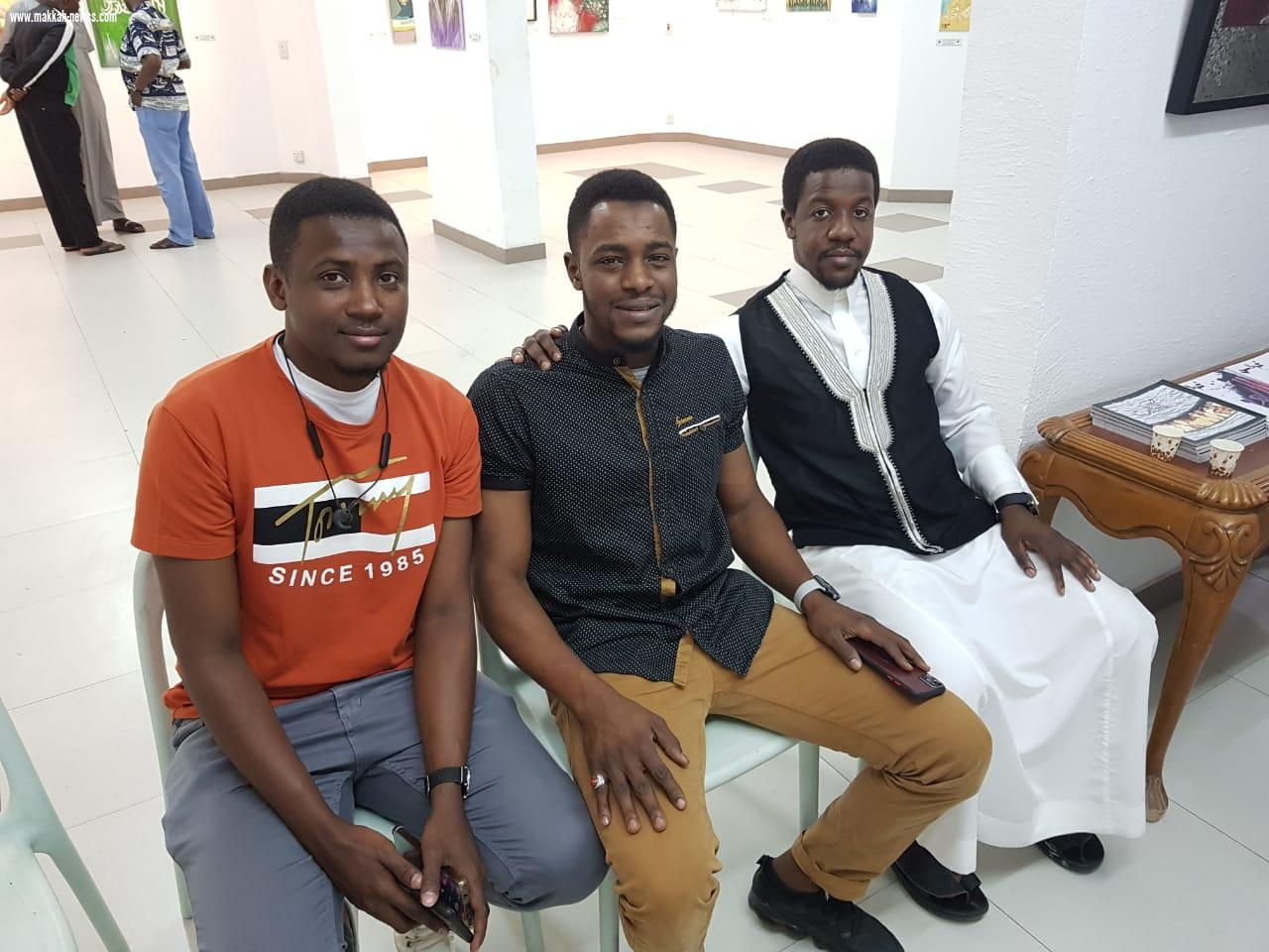 بحضور وفد من شبكة نادي الصحافة السعودي ورجال اعمال مميزين المستشار حارث عسيري يفتتح معرض جسفت مكة بعنوان ذكرى البيعة الخامسة