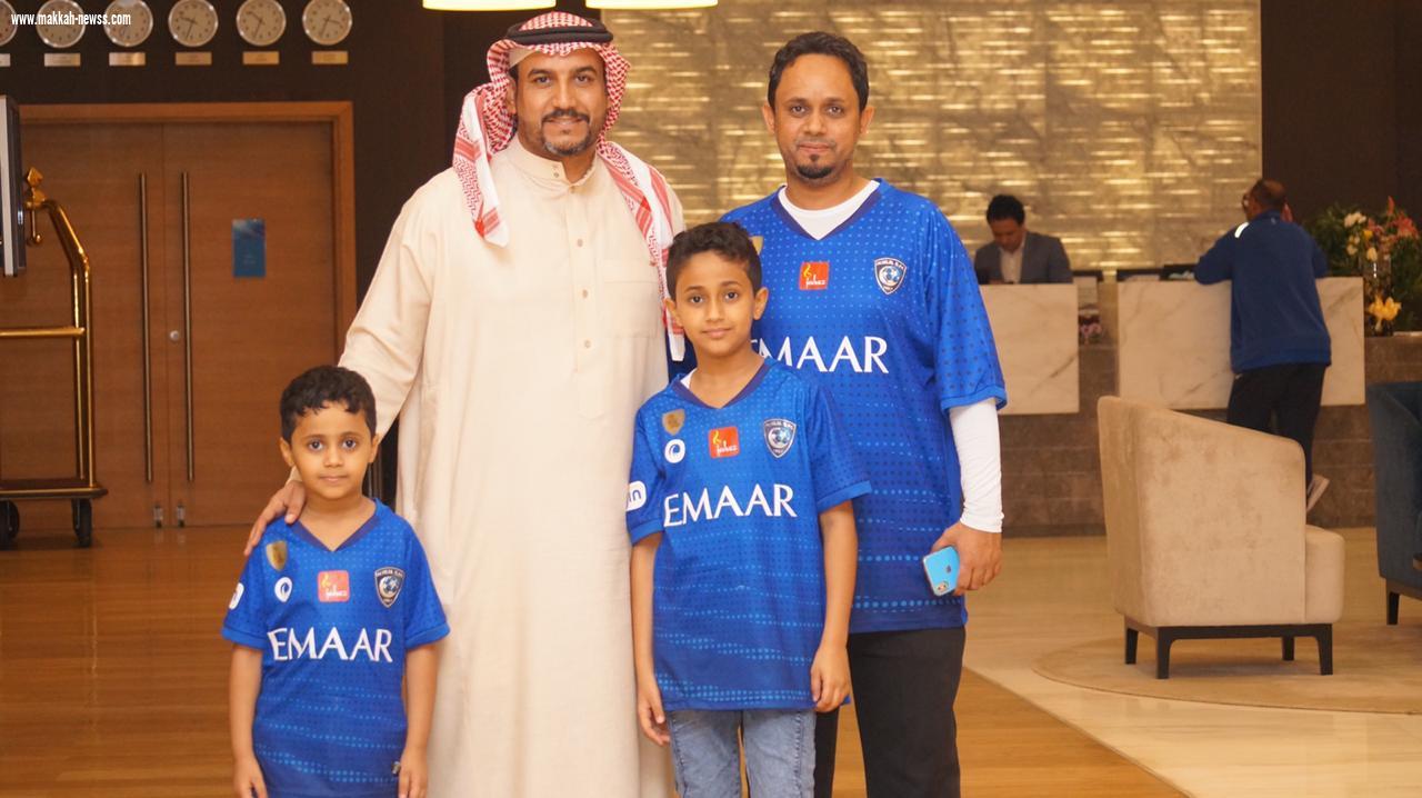 مجلس جمهور الهلال بجازان يستقبل براعم نادي الهلال بالورود بمطار الملك عبدالله بن عبدالعزيز 