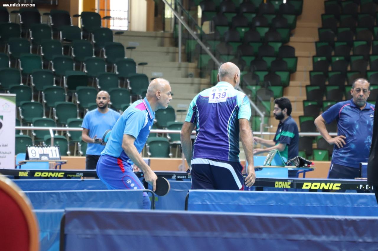 انطلاق منافسات بطولة السعودية  الدولية للرواد لكرة الطاولة بجدة