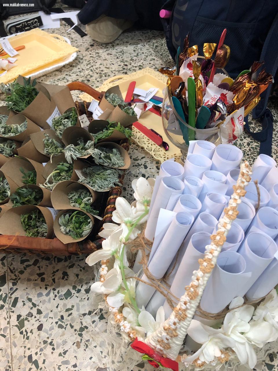 ثانوية الظبية للبنات بداية محطات مبادرة وعي وعطاء 