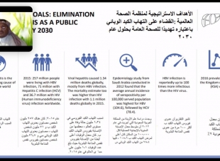 الجمعية السعودية لأمراض الكبد:  1.7٪ نسبة الإصابة بعدوى التهاب الكبد ب، والرضع الأكثر إصابة