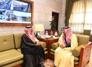 سمو أمير الرياض يستقبل مساعد أمين المنطقة