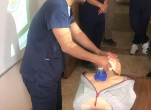 الإدارة العامة للدفاع المدني بالطائف تقيم برنامج الإسعافات الأولية والانعاش القلبي والرئوي  (CPR) والتوعية والتثقيف من الاوبئة