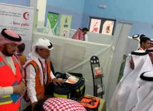 الهلال الأحمر بجدة يشارك في معرض التوعية بأضرار المخدرات