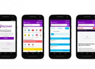فيس بوك تطلق تطبيق Discover لتصفح الانترنت مجاناً