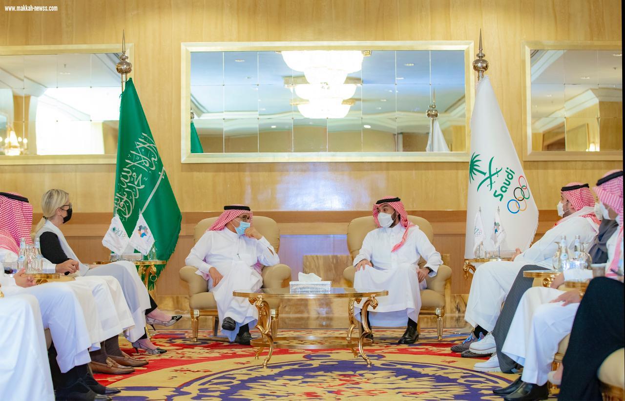 الأولمبية توقّع مذكرة تفاهم مع شركة نيوم