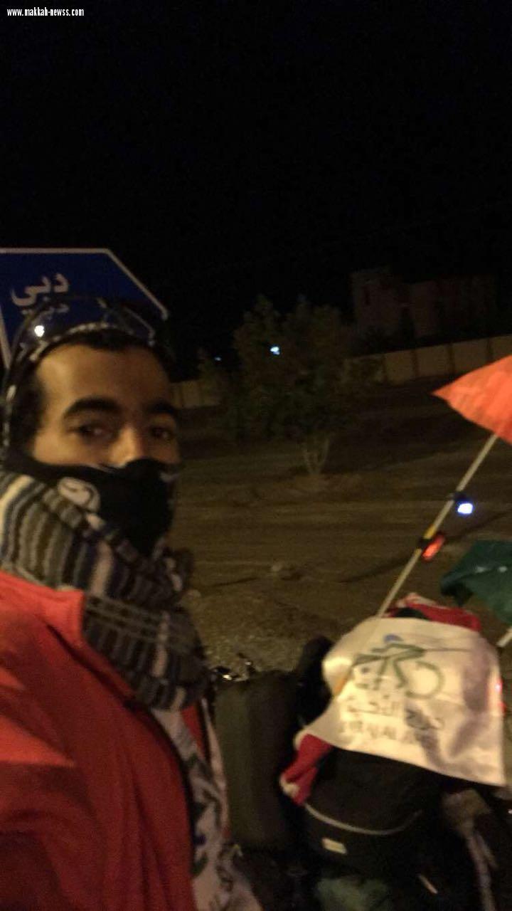 شبكة نادي الصحافة السعودي يستضيف أول رحالة عربي يقطع دول الخليج بدراجته في ستة آيام