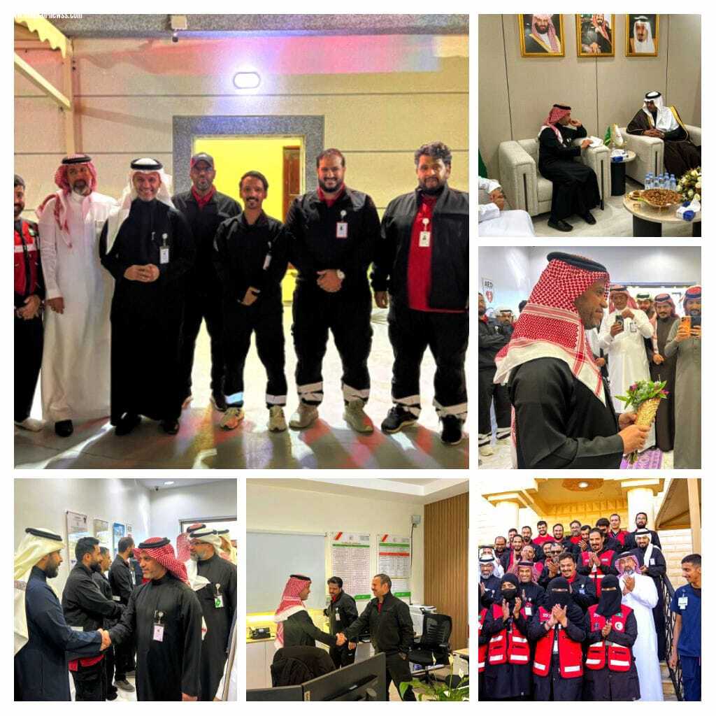 رئيس الهلال الأحمر  يزور فرع الباحة ويقف على جاهزية المراكز وخطط التطوير 