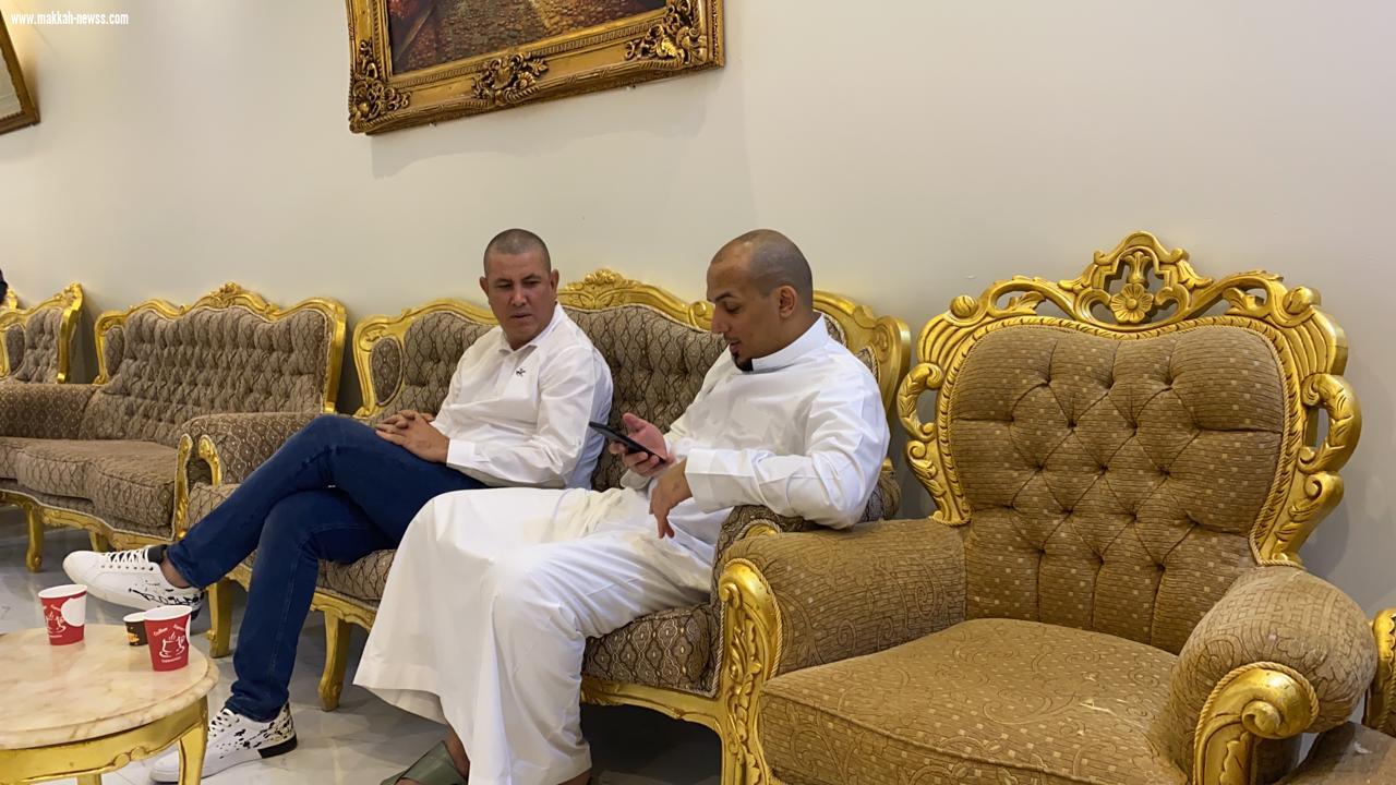 قبل مواجهة الحزم  الدكتور الحبشان يحتفي بلاعبي قدم الدرعية