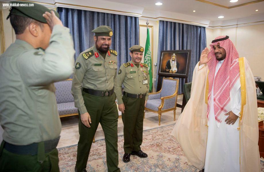 سمو نائب أمير نجران يستقبل مساعد مدير الجوازات لشؤون المنافذ