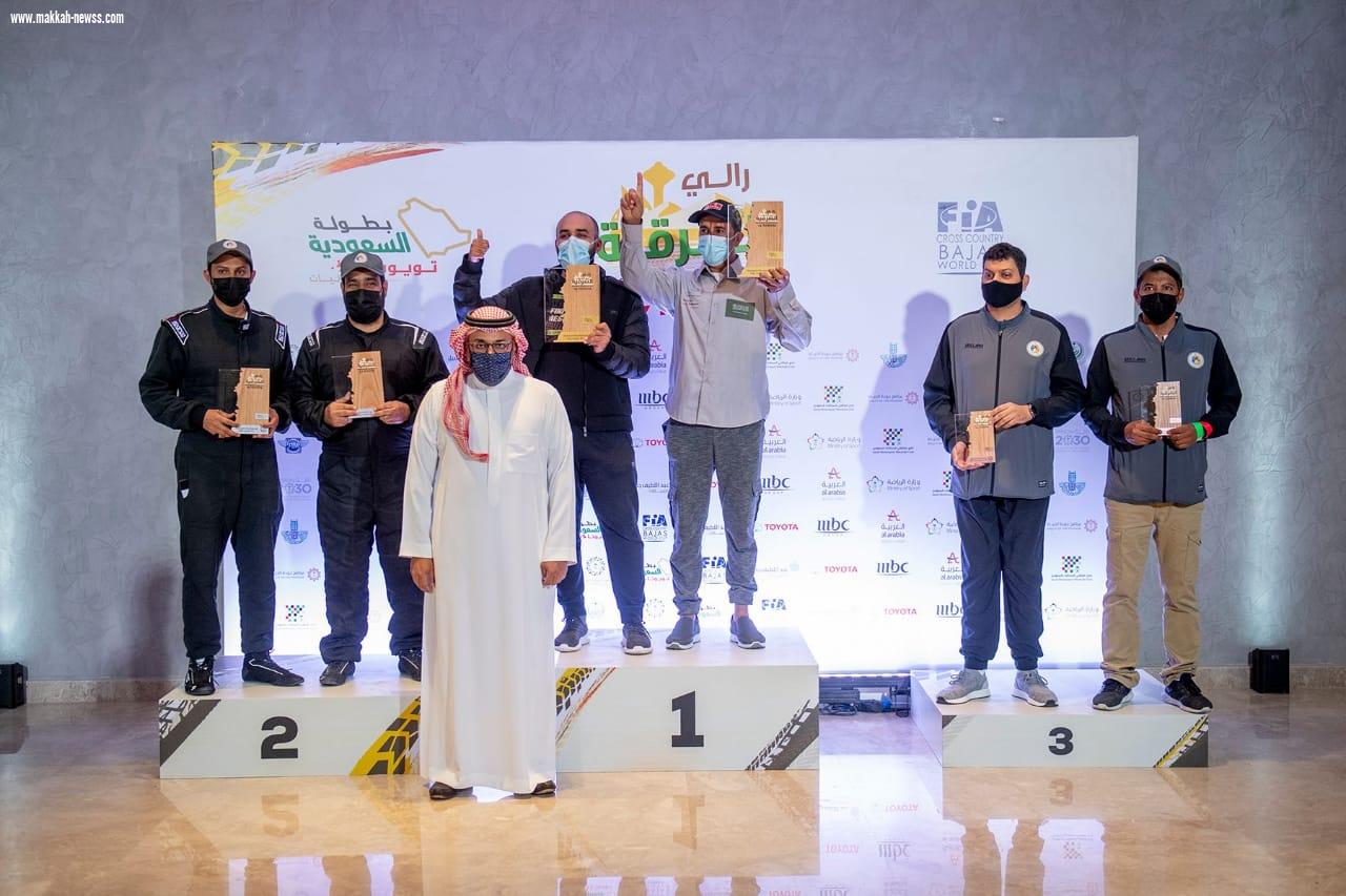 السعودي ياسر بن سعيدان يفوز برالي الشرقية تويوتا الدولي  وخروج يزيد الراجحي من المُنافسات و صالح العبدالعالي يفوز بالرالي الوطني وفيليب ويلسون بفئة الدرّاجات النارية