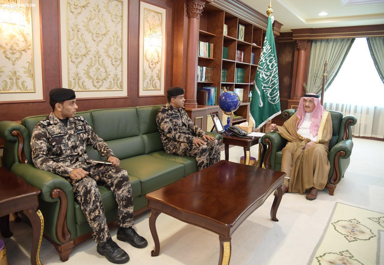 أمير جازان يستقبل قائد قوة أمن المنشآت بالمنطقة 