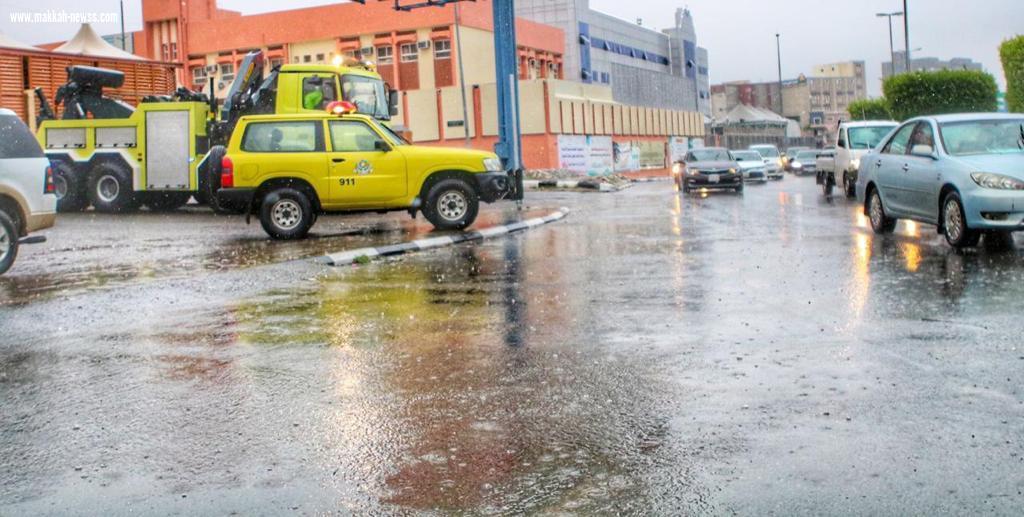 امطار رعدية على عدد من محافظات مكة المكرمة