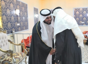 الأستاذ قاسم شوعان يحتفل بزواجه بحضور جمع كبير من الأصدقاء وزملاء العمل  