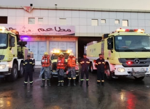 لابلاغات أو إصابات ولله الحمد والدفاع المدني تهيب الجميع بأخذ الحيطة 