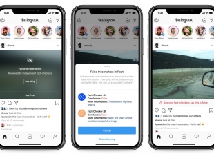 تطبيق انستجرام سيخبرك إذا كان المحتوى المنشور من فيس بوك خاطئ أو مخالف