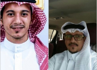 الدكتور ضيف الله مهدي يحتفل بتخرج ابنه هيثم من جامعة جازان