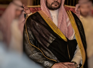 أسطورة الشعر وهرم العرضة الجنوبية يحتفل بزواج ابنه المحامي خالد