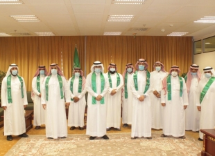 عمادة الدراسات العليا بجامعة الإمام تحتفل باليوم الوطني 90